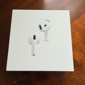 Apple AirPods 4 with Active Noise Cancellation ANC White PXP3LL/A *Engraved*